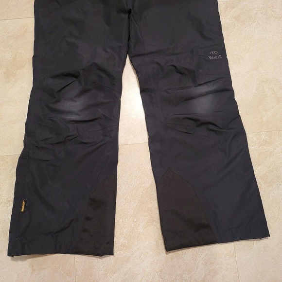 Marker Gore-Tex Womens Size 10 Black Lined Insulated Ski Snow Snowpants - Picture 3 of 16